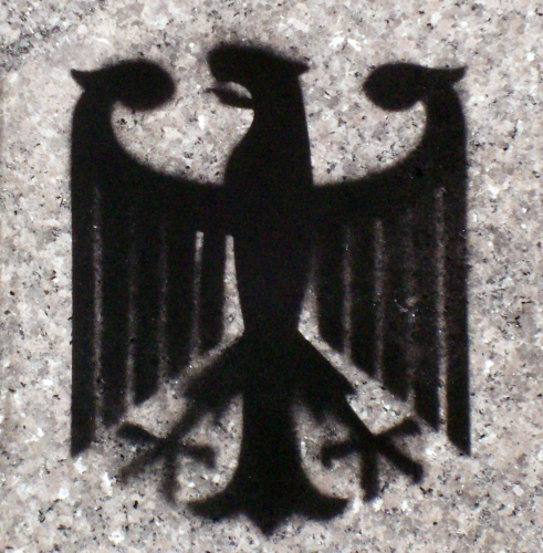 Sprühschablone 38x30cm Adler